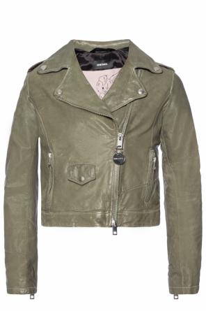 Leather biker jacket, zdjęcie 1 Leather biker jacket od Diesel